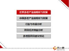 2015养老产业现状发展分析研究92页.ppt