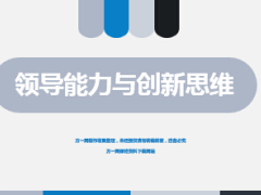 创新思维方法战略领导能力与两大思维定势90页.ppt