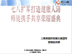 個(gè)人部三季度七八擴(kuò)軍師徒攜手組織發(fā)展宣導(dǎo)59頁.ppt