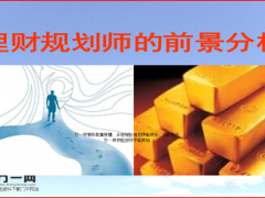 金融行业理财师的前景分析24页.ppt