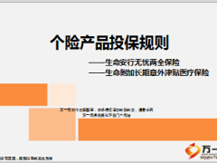 富德生命安行无忧及附加长期意外住院津贴医疗投保规则15页.ppt