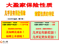 合众人寿大盈家两全保险会讲会算16页.ppt