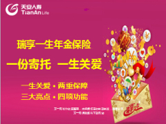 天安人寿瑞享一生年金保险产品解析及案例42页.ppt