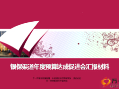 2015银行保险年度预算达成分析下阶段措施17页.ppt