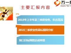 2015银保渠道年度预算达成促进会材料汇报16页.ppt
