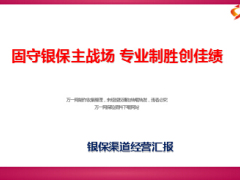 银保渠道季度经营思路措施2015规划26页.ppt