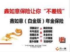 中国人寿鑫如意年金保险十年期亮点20页.ppt