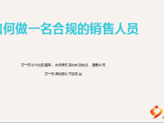 电销做合规销售人员及销售意义规则流程重点51页.ppt