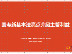 中国人寿新基本法亮点介绍主管利益61页.ppt