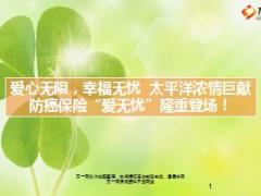 太保防癌保险爱无忧保险形态特点责任费率37页.ppt
