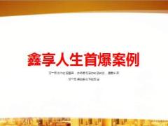 泰康鑫享人生保险计划案例销售感言6页.ppt