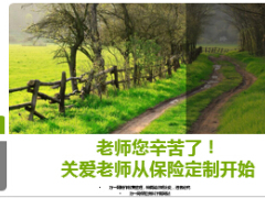 關(guān)愛老師從保險定制開始20頁.ppt