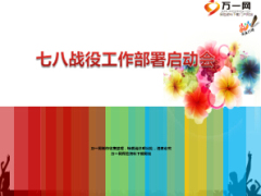 七八战役启动会工作部署带动画43页.ppt