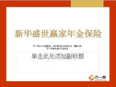 新华盛世赢家年金保险定位优势深度分析24页.ppt