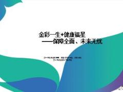 新华金彩一生保险计划健康福星组合介绍6页.ppt
