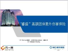 新华人寿睿盛高额团体意外伤害保险宣导6页.ppt