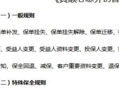 阳光真顺心意外伤害保险条款投保保全规则.rar