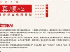 阳光真顺心意外伤害保险行辅工具单页海报易拉宝.rar