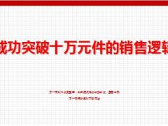 成功突破十萬源于TOP培訓(xùn)銷售邏輯29頁.ppt