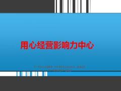 保险业影响力中心经营20页.ppt