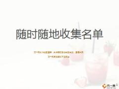 成功秘笈随时随地收集名单27页.ppt