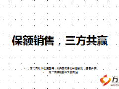 通過保額銷售法訓(xùn)練促進客戶團隊公司三方共贏23頁.ppt