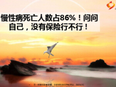 問問自己沒有保險行不行慢性病死亡人數(shù)占百分之866頁.ppt