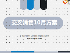 交叉销售2015年10月方案奖励床上用品11页.ppt