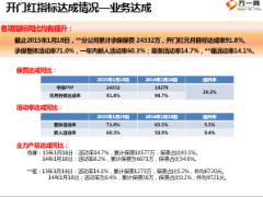 2015年渠道開門紅節(jié)點達成總結(jié)下階段部署22頁.ppt