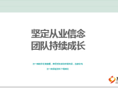 團隊主管分享堅定從業(yè)信念團隊持續(xù)成長20頁.ppt