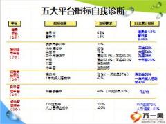 2016网点五大平台自我诊断报告模版10页.ppt
