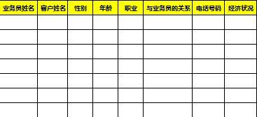 新人親友見證會4客戶篩選信息表1頁.rar