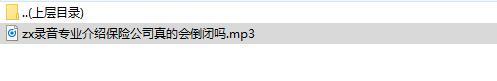录音专业介绍保险公司真的会倒闭吗.rar