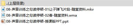 初级电销研修2声音训练之句读停顿课件及随堂影音资料.rar