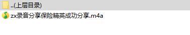 录音分享保险精英成功分享.rar
