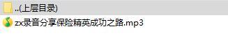 录音分享保险精英成功之路.rar