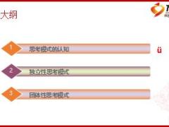 团险新人班课件8独立及团体思考模式的建立31页.ppt