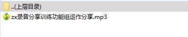 录音分享训练功能组运作分享.rar