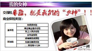 女神之恋新人交强险车险主顾开拓14页.ppt