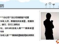 银保绩优分享经营网点主任助我华丽转身28页.ppt