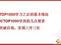 突破自我让自己不断走向成功TOP1000训后讲话53页.ppt