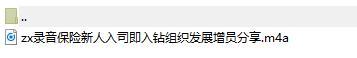 录音保险新人入司即入钻组织发展增员分享.rar