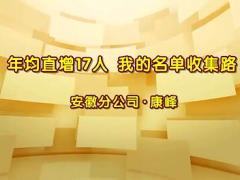 视频保险精英分享年均直增17人我的名单收集路.rar