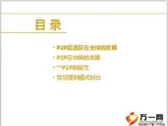 P2P业务培训起源发展诞生模式32页.ppt