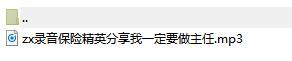 录音保险精英分享我一定要做主任.rar