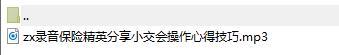录音保险精英分享小交会操作心得技巧.rar