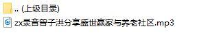 录音保险精英分享盛世赢家与养老社区.rar