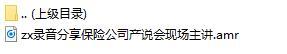 录音分享保险公司产说会现场主讲.rar