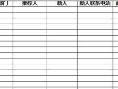 保險公司增員工具4面試清單表1頁.rar