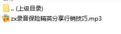 录音保险精英分享行销技巧.rar